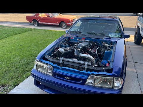 Foxbody Mustang Terminator X sbf And Holley Hi Ram Install, part 8! Plus a New Project Car!