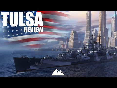 TULSA, der Kreuzer für DM Fetischisten vs unnötig! - World of Warships | [Review] [Deutsch] [60fps]