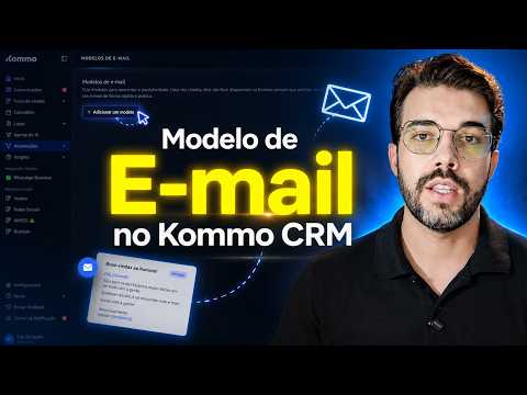 Tutorial: Modelo de email Kommo CRM