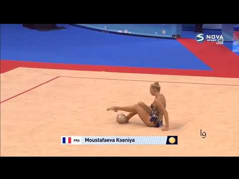 Kseniya Mustafaeva Ball AA Qualifications European Championships Varna 2021