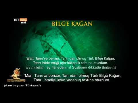 Bilge Kağan der ki;