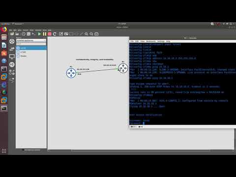 CCNA Security IINS Exam Topics | 1.1 Common security principles Day 1 Lab