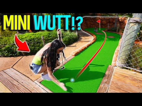 Elisha's Favorite Congo River Mini Golf Course! - Crazy Hole In One!