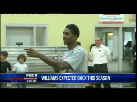Lou Williams at MJCCA Basketball Camp 7/18/13!