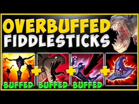 WHY IS RIOT ALREADY OVERBUFFING A REWORKED CHAMP?? FIDDLESTICKS TOP GAMEPLAY! - League of Legends