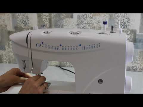 Швейная машинка DEXP SM-3500W. ЗАПРАВКА ВЕРХНЕЙ НИТИ