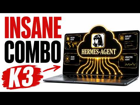 Video Thumbnail: Kimi K3 + Hermes AI Agent Changes Everything!