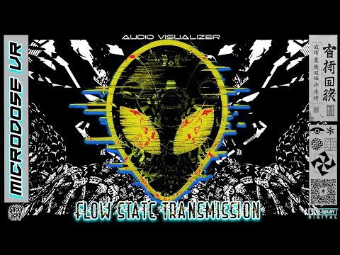 Supertask x Parkbreezy x Thought Process🌀Psychedelic Bass Journey 🌀[Microdose VR A/V Experience] 4K