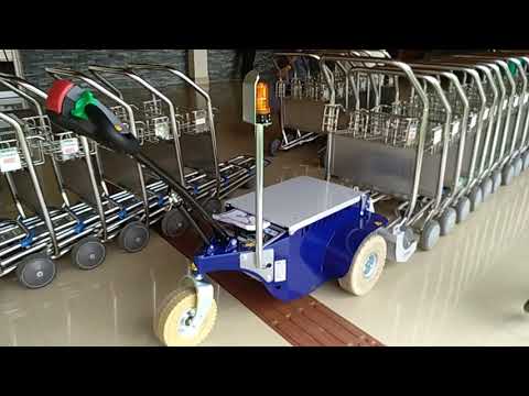 Airport Luggage Trolley Mover