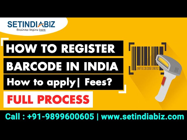 BarCode Registration