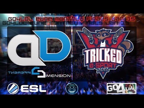 Go4LoL Eune Monthly Finals - January 2015 - Different Dimension vs Tricked.LoL