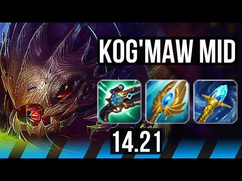 KOG'MAW vs CORKI (MID) | KR Diamond | 14.21