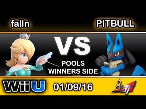2GGT: ESAM Saga - NS | falln (Rosalina & Luma) Vs. Pitbull (Lucario) Pools - Smash Wii U