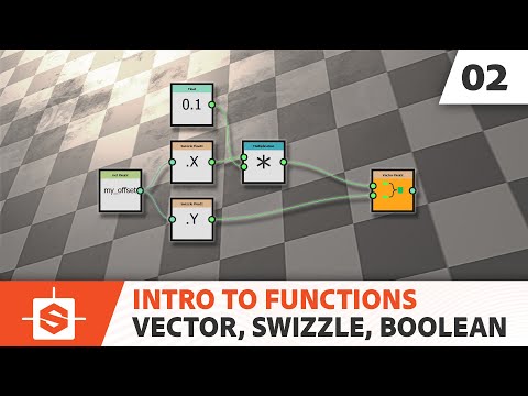 Intro To Functions - 02 Vector, Swizzle and Boolean | Adobe Substance 3D