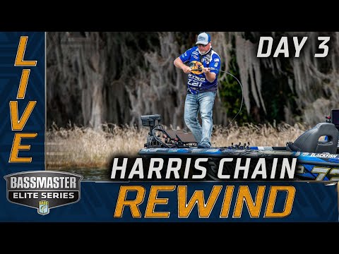 2022 Bassmaster LIVE at Harris Chain - Day 3 (SATURDAY)