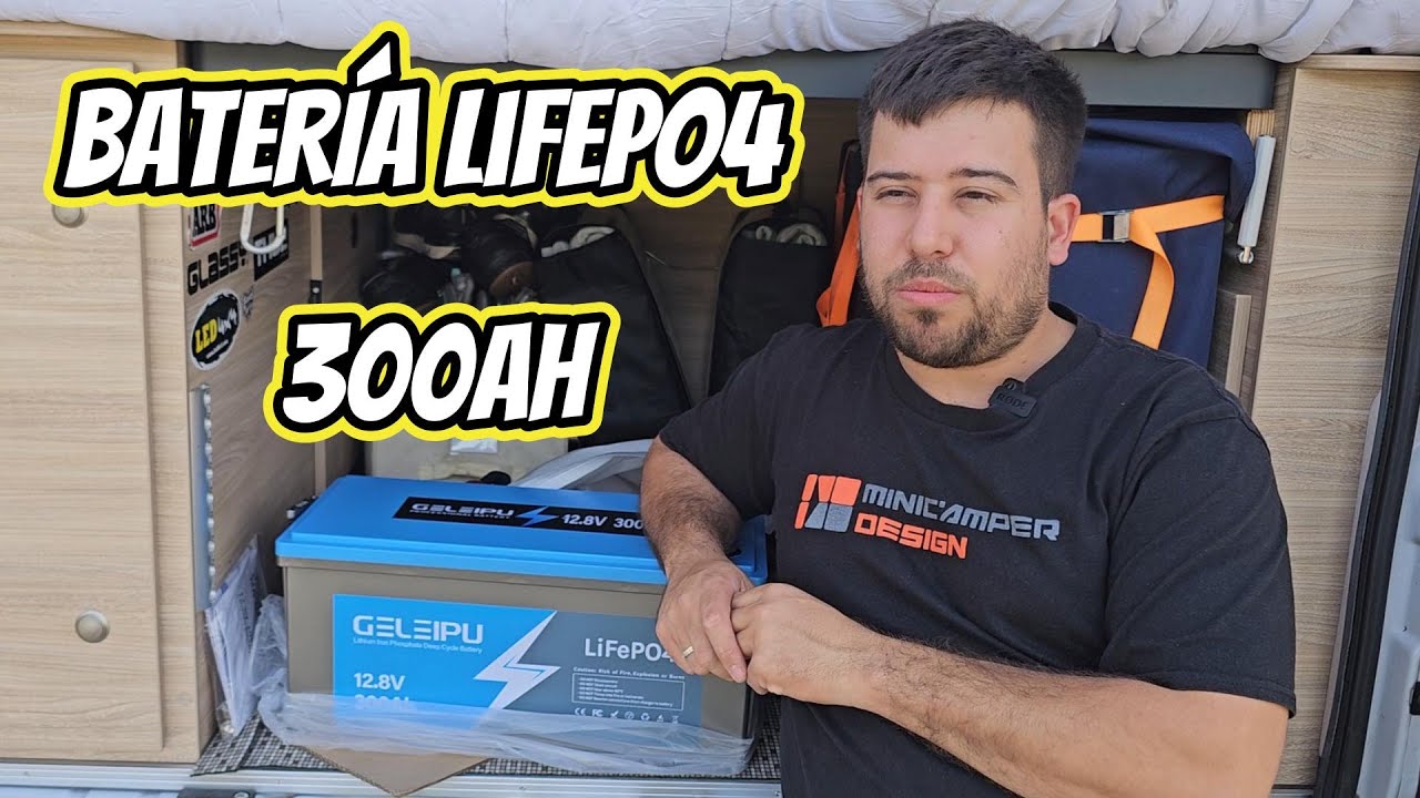 ¿Merecen la pena las baterías de LITIO CHINAS? Analizamos la batería LiFePO4 de GELEIPU de 300Ah