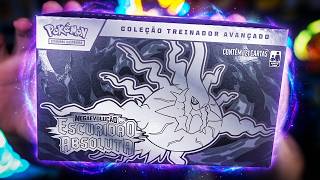 Unboxing LANÇAMENTO Treinador Avançado Escuridão Absoluta ME5 - O MELHOR produto para COLECIONADORES