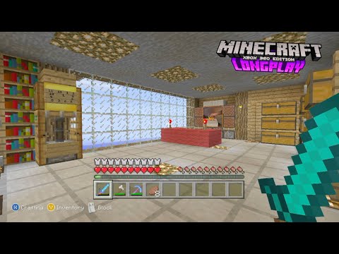 Minecraft Xbox 360 ʟᴏɴɢᴘʟᴀʏ - Fighting the Wither, New Storage Room & Mining (No Commentary)
