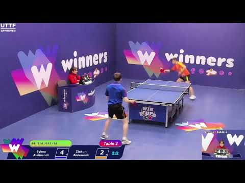 WINners CUP table 2  02.02  Syksa Aleksandr - Ziakun Aleksandr  20:00