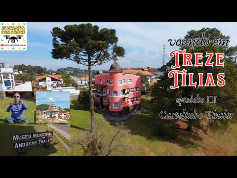 A história de TREZE TÍLIAS está guardada aqui: Museu Municipal Andreas Thaler, com DJI Avata 2