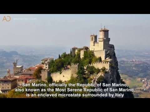 San Marino - One of the smallest countries in the world