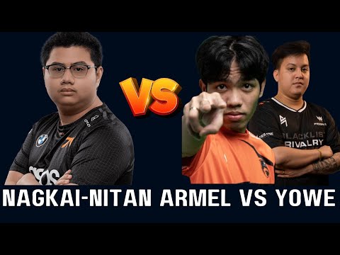 ARMEL VS YOWE NAG KA-INITAN