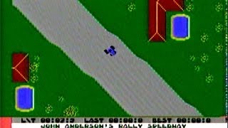 Atari 5200: Rally Speedway [John Anderson/Adventure International] (Atari 8-bit computer conversion)