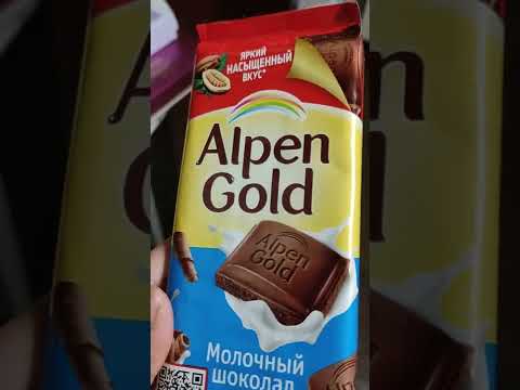 alpen gold milk #shorts #alpengold #chocolate