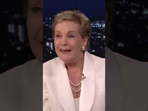 Julie Andrews on the moment her grandson realized she was Mary Poppins: "He was thrilled.