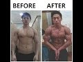 [운동동기부여] transformation in months, bulking to shredding gym motivation