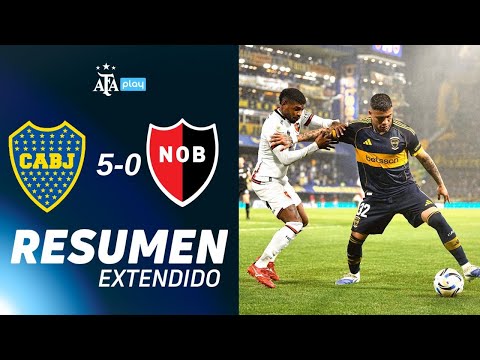 Boca Juniors 5 vs. Newells 0 | #TorneoClausura2025 | RESUMEN EXTENDIDO | FECHA 11