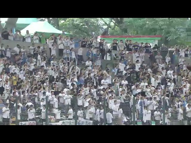 試合終了後 ライオンズ、イーグルスファンによるエール交換 2015/9/27 L-E