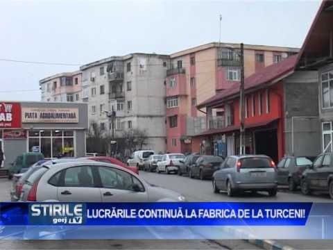 Lucrările continuă la fabrica de la Turceni!