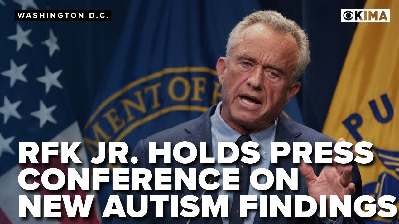RFK Jr. Holds Press Conference on new Autism findings from the CDC