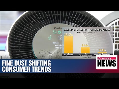 Fine dust changing consumer trends in home appliances in S. Korea