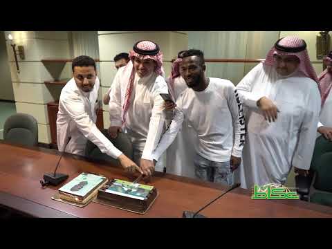 نجم المنتخب السعودي فهد المولد في عكاظ