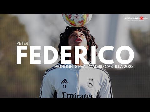 Peter Federico - Goals, Skills & Assists - Real Madrid Castilla Highlights 2023