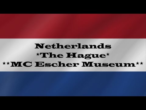 Pictures of the MC Escher Museum - The Hague Netherlands