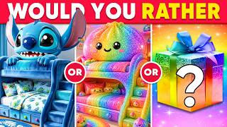 Would You Rather - Build Your Ultimate Fantasy Dream House 🏰🌈✨ Mystery Gift Edition 🎁🤑 Daily Quiz
