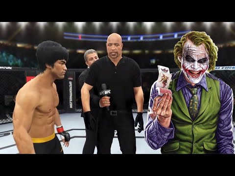 Bruce Lee VS Joker | EA Sports UFC |