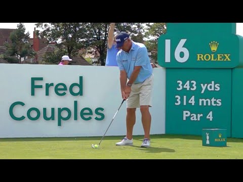 Fred Couples Golf Swing - Slow Motion