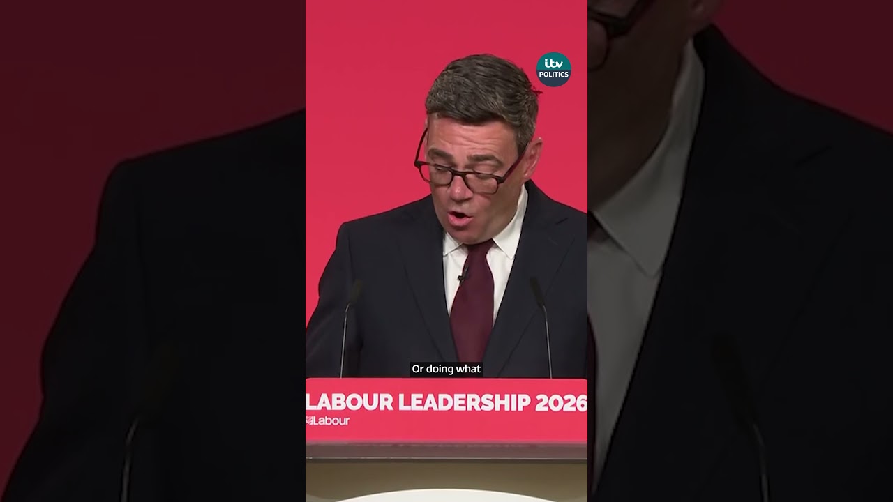 Video: Andy Burnham declares readiness to lead Labour as potential prime minister