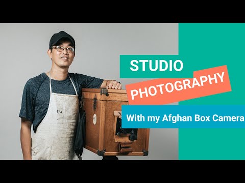 Studio Photography with the Afghan Box Camera