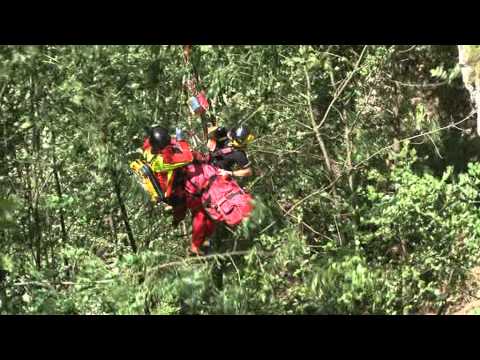 Taubergung aus der Schlucht
