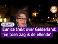Storm Eunice trekt over Gelderland, een compilatievideo