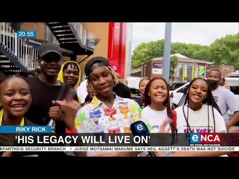 Riky Rick 'His legacy will live on'