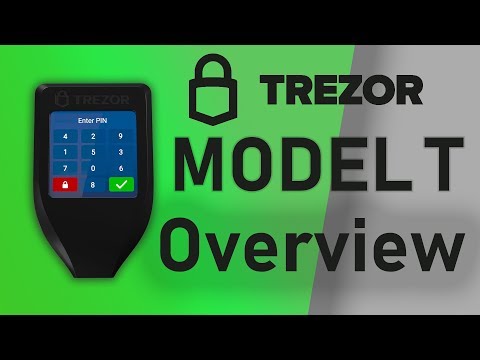 Trezor Model T HardWallet Overview