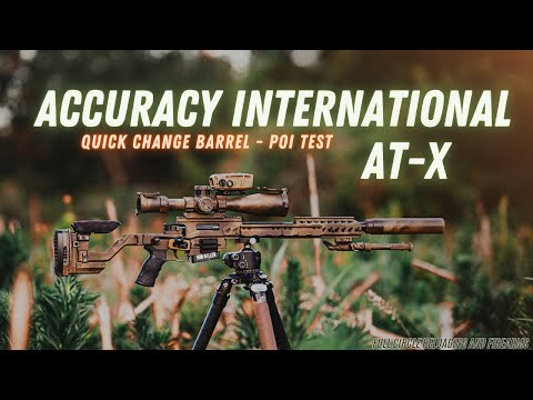 Accuracy International ATX Quick Change Barrel Test | POI Shift/Zero Repeatability at 520yards