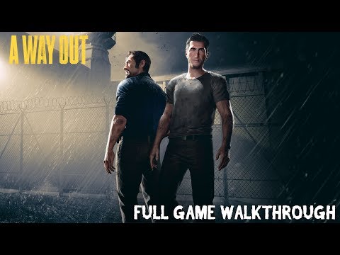 A WAY OUT Full Game Walkthrough + Cutscenes [Xbox One X]