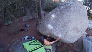 Video thumbnail de L'empotrapeu, 7b (sit). Can Boquet